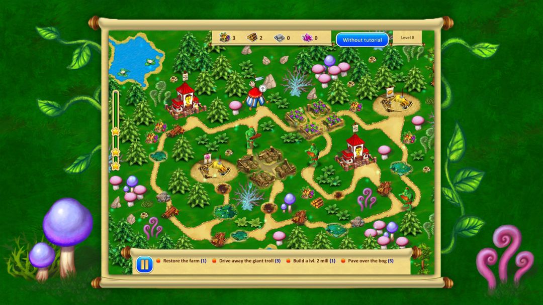 Gnomes Garden 3: The thief of castles游戏截图