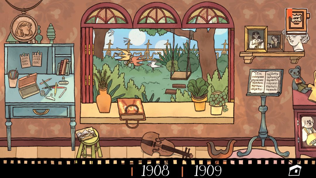 窗台上的蝴蝶游戏截图