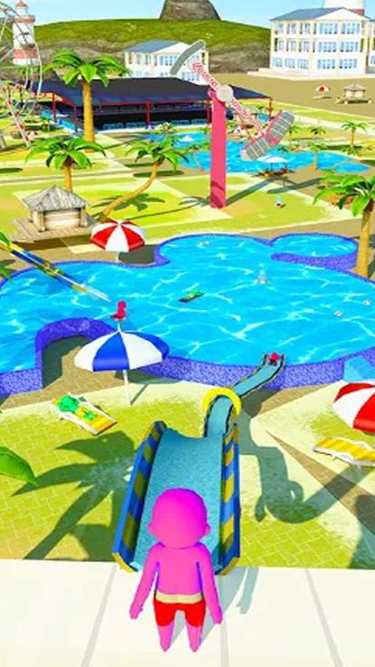 超级水上乐园-果冻人小哥哥快跑游戏截图