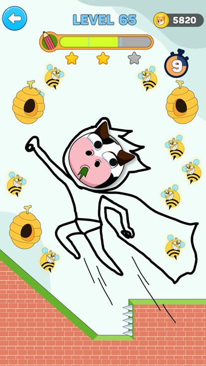 Save The Dogi - Dog Bee Draw游戏截图