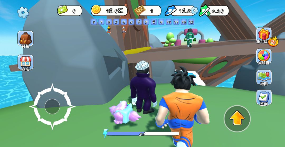 跑酷强者-roblox游戏截图