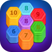 Hexa Sort - Tap Block 3D Gamesicon