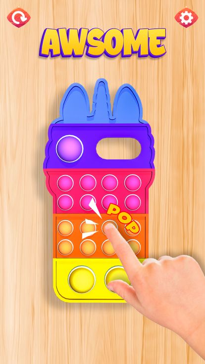 pop it 手机壳 diy casetify游戏截图
