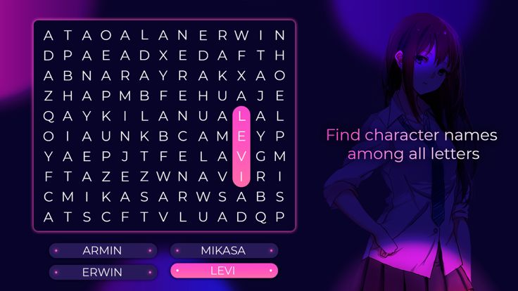 Quiz for Attack on Titan Words游戏截图