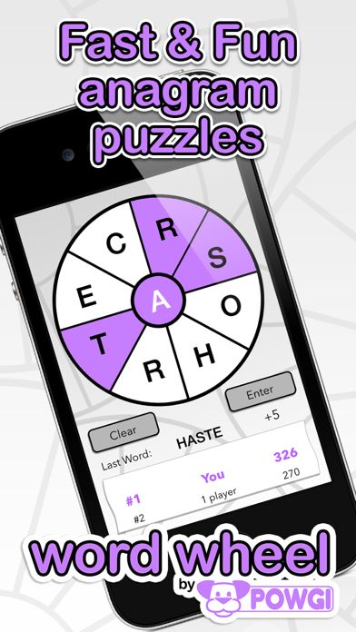 Word Wheel by POWGI游戏截图