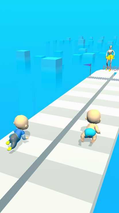 Naughty Baby Race游戏截图