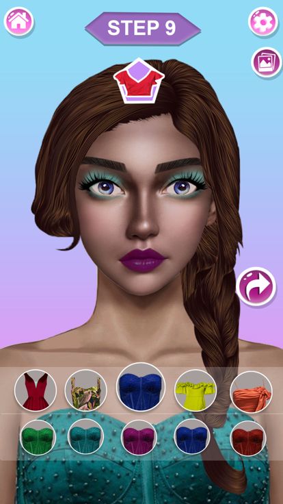 DIY 化妆品 看： 时尚 打扮游戏截图