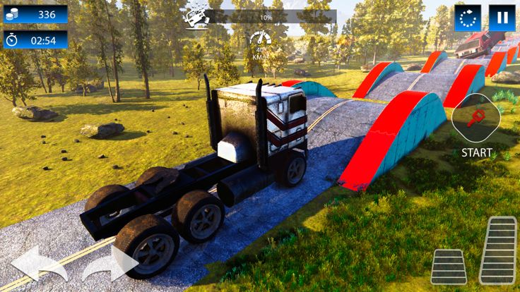 道路颠簸汽车防撞梁驱动器游戏截图