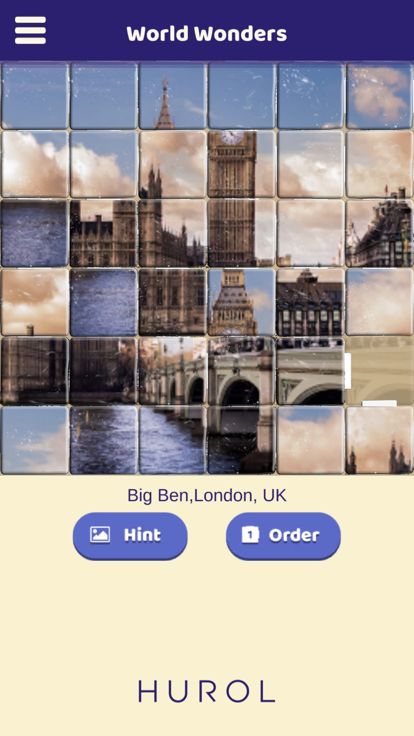 World Wonders Sliding Puzzle游戏截图