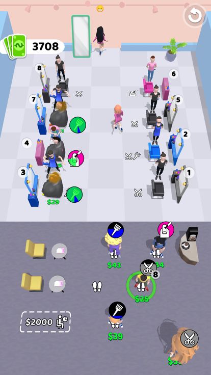 Hairdresser Salon Management游戏截图