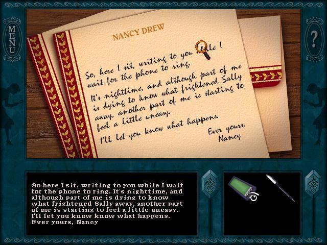 Nancy Drew®: Ghost Dogs of Moon Lake游戏截图
