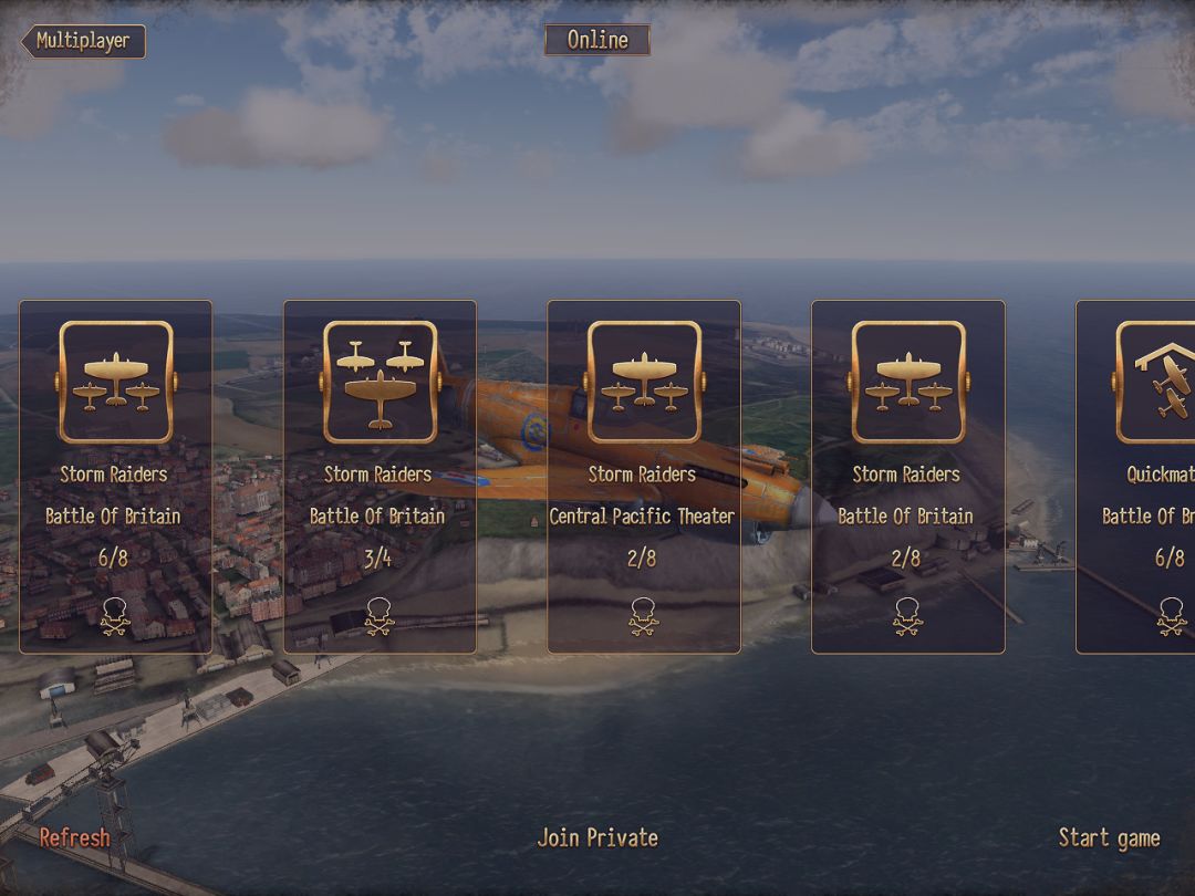 Sky Gamblers: Storm Raiders游戏截图