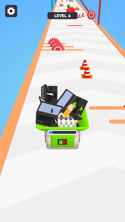 Shredder Runner游戏截图