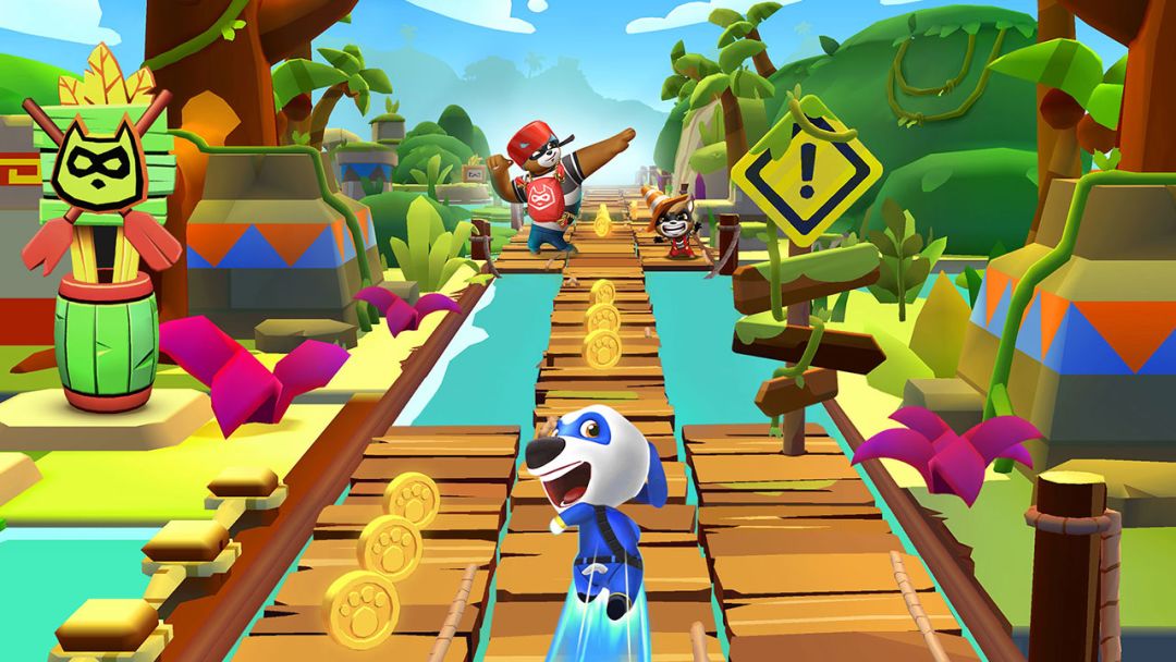 汤姆猫英雄跑酷游戏截图