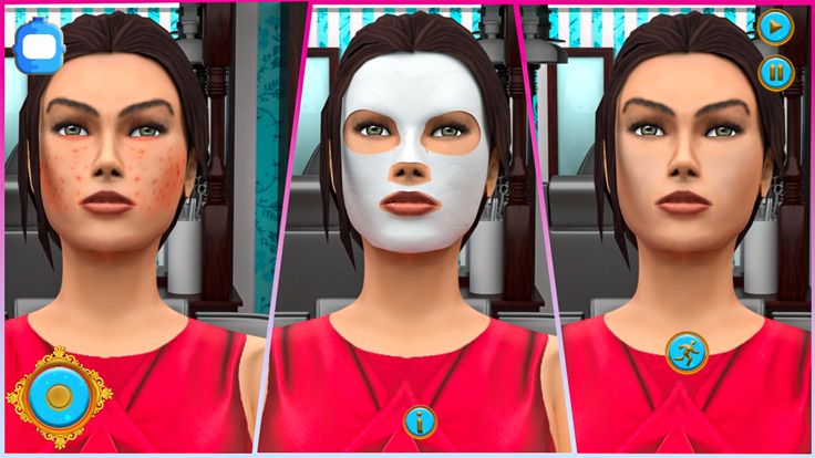化妆和美发沙龙游戏截图