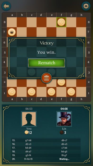 Checkers by SkillGamesBoard游戏截图