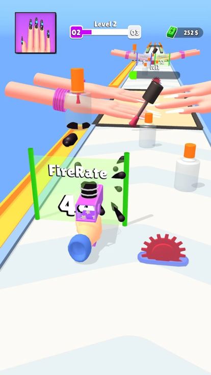 Nail Polish Run 3D游戏截图