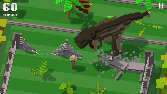 Jurassic Hopper: Crossy Dino游戏截图