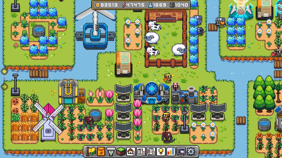 海岛机器人农场游戏截图