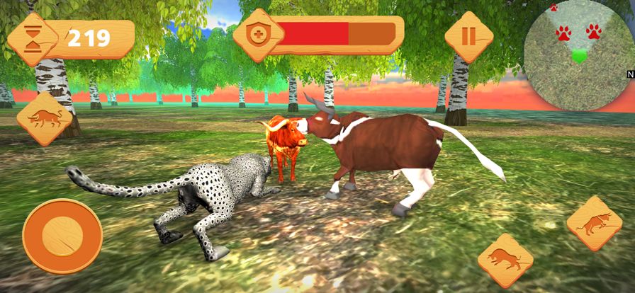Angry Bull Fight-Animal Attack游戏截图