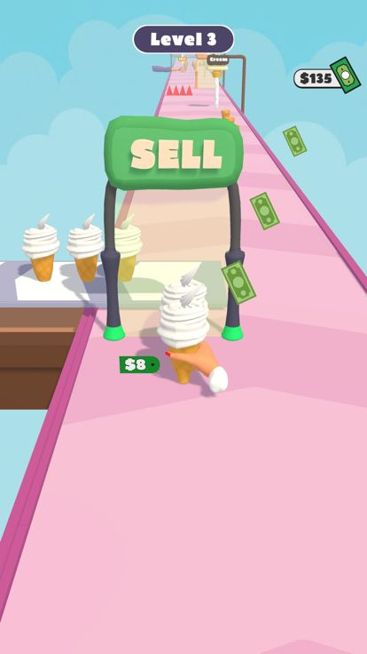 Ice Cream Stacker!游戏截图