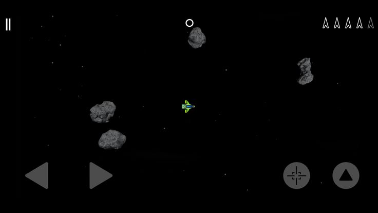 小行星 3D - 太空射击游戏游戏截图
