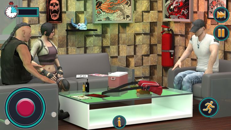 纹身人体设计-水墨艺术模拟游戏截图