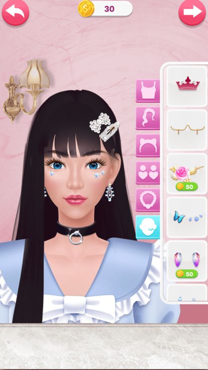 美妆博主护肤美容挑战游戏截图