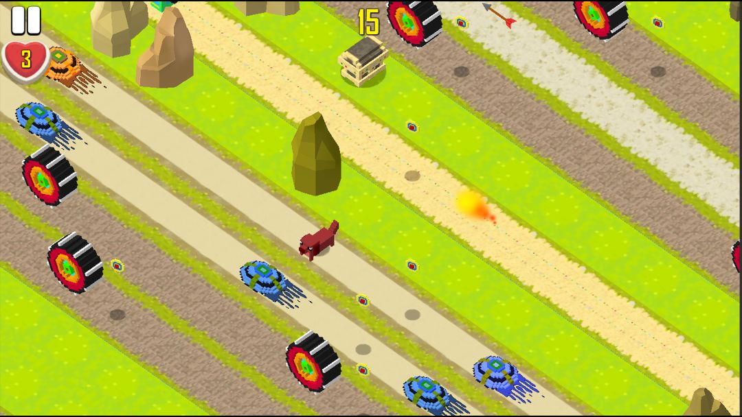 Unico’s Road Crossing游戏截图