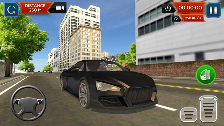 Real Car Driving School Sim 3D游戏截图