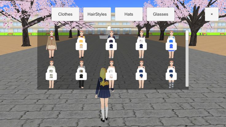 Women's School Simulator 2022游戏截图