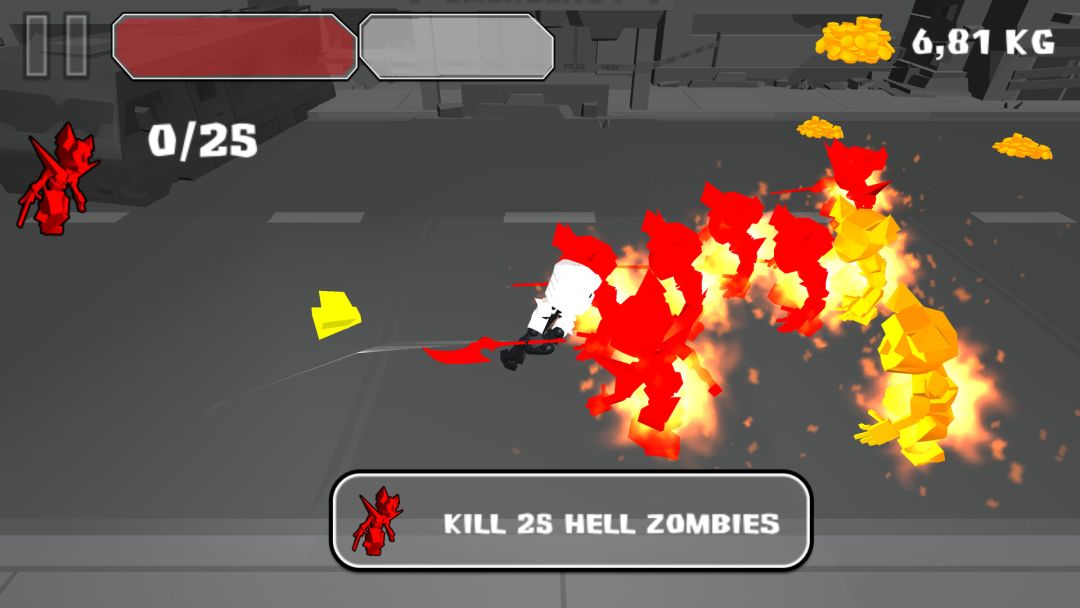 Stickman Killing Zombie游戏截图