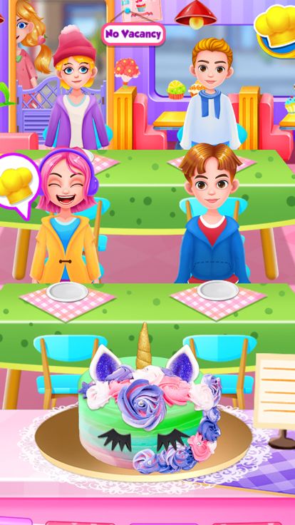 Unicorn Food - Rainbow Cake游戏截图