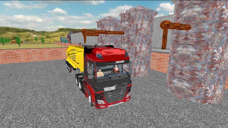 Cargo Truck Game-Euro Truck游戏截图