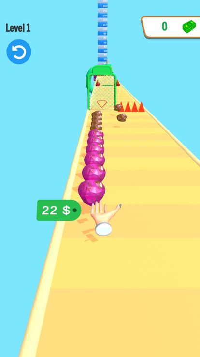 Gem Runner 3D - The Money Game游戏截图