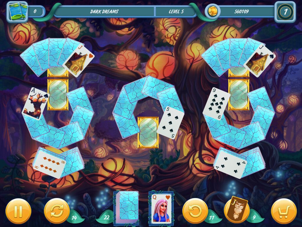 Mystery Solitaire. Dreamcatcher 3游戏截图