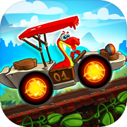Dino World Speed Car Racing