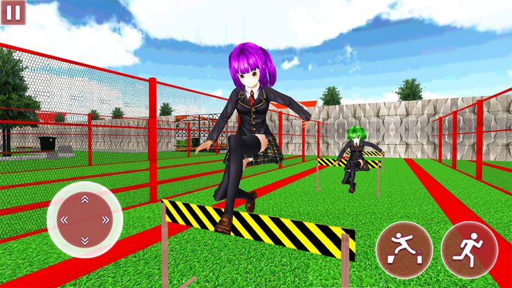 Anime School Girl Life 3d Game游戏截图