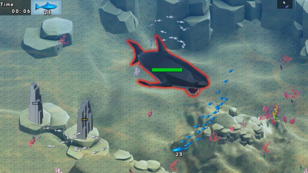 Pixel Game Maker Series Fish Tornado游戏截图