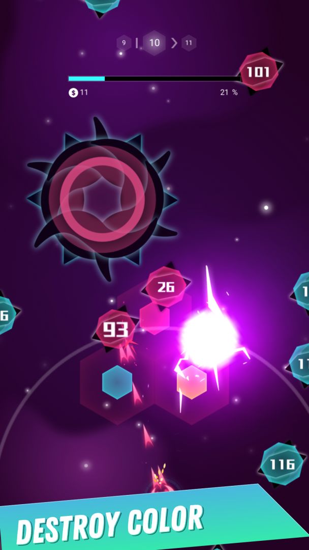 飞机怼颜色游戏截图