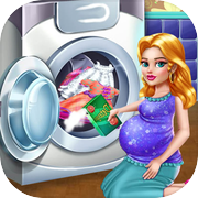 Laundry Mania: Daycare Activities Games For Girls