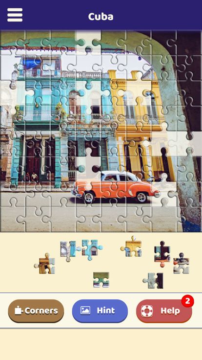 Cuba Sightseeing Puzzle游戏截图