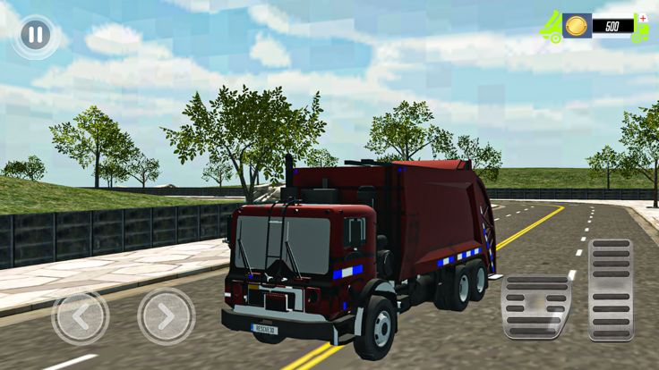Garbage Truck 3D Simulation游戏截图