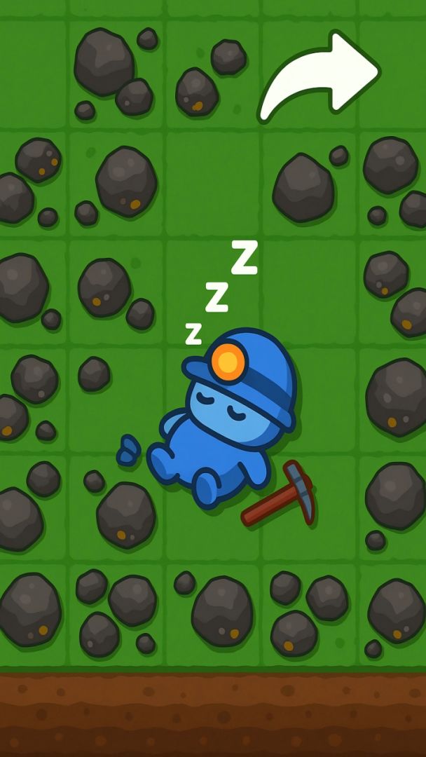 挖矿与种田游戏截图