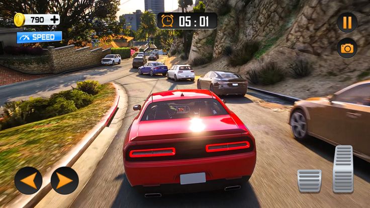 真正的驾驶汽车模拟器游戏截图