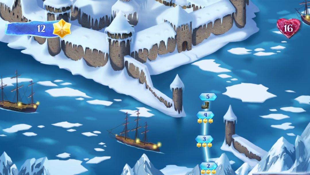 Frozen Free Fall: Snowball Fight游戏截图