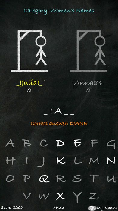 Hangman (English)游戏截图