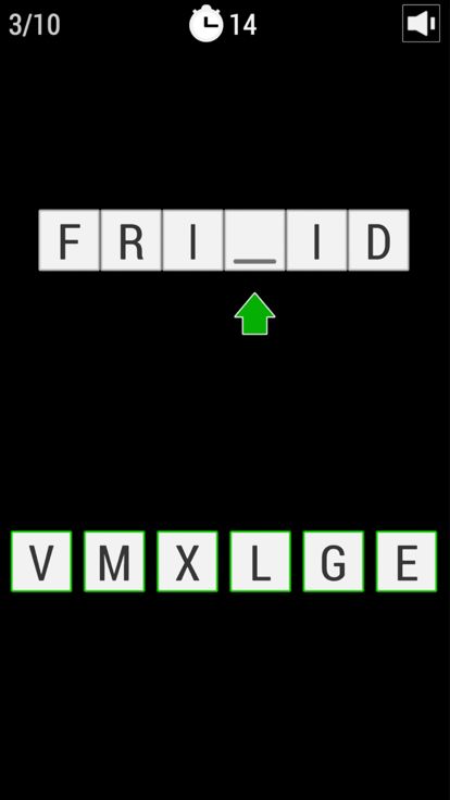 Misspelling Word Challenge游戏截图