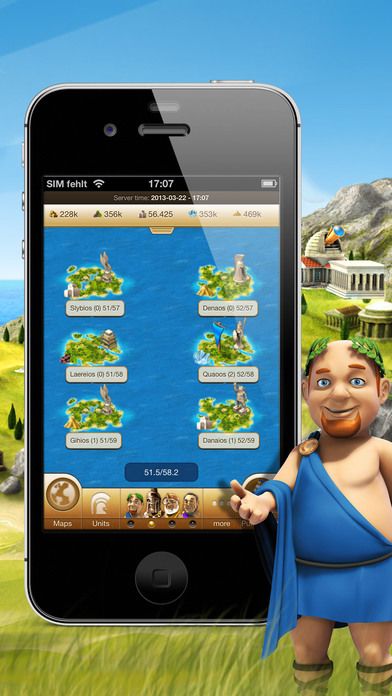 Ikariam Mobile游戏截图