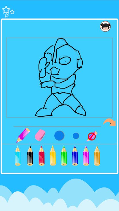 丫丫画简笔画游戏截图